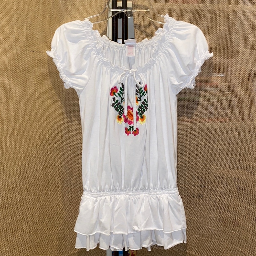 Xhilaration Ruffled Tunic Top